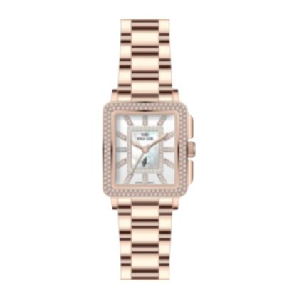 Paris Polo Club PPC-DA14-RG-WE Rose Gold Bracelet Strap Women Watch